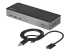 DK31C3HDPDUE - StarTech.com USB-C & USB-A Dock, Hybrid Universal Triple Monitor Laptop Docking Station w/ DisplayPort & HDMI 4K 60Hz, 85W Power Delivery, 6x USB Hub, Ethernet, Audio, USB 3.1 Gen 2 10Gbps - Right-angle