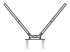 952-000041 - Logitech TV Mount For Video Bars - Front