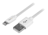 USBLT2MW - StarTech.com 2m (6ft) Long White Apple 8-pin Lightning Connector to USB Cable for iPhone / iPod / iPad - Right-angle
