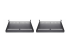 CABSHELF116V2PK - StarTech.com 2-Pack 1U Server Rack Shelf, Vented, 44lb Capacity, 16" Deep (CABSHELF116V2PK) - Back