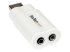 ICUSBAUDIO - StarTech.com USB to Stereo Audio Adapter Converter - Right-angle