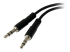 MUYHSFMM - StarTech.com 3.5mm 4 Position to 2x 3 Position 3.5mm Headset Splitter Adapter - Right-angle