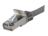 C6ASPAT10GR - StarTech.com 10ft CAT6A Ethernet Cable, 10 Gigabit Shielded Snagless RJ45 100W PoE Patch Cord, CAT 6A 10GbE STP Network Cable w/Strain Relief, Gray, Fluke Tested/UL Certified Wiring/TIA - Close up
