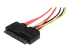 SATA22PEXT - StarTech.com 12in 22 Pin SATA Power and Data Extension Cable - Close up