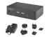 D86A2-2-PORT-8K-KVM - StarTech.com 2-Port DisplayPort KVM Switch, 8K 60Hz / 4K 144Hz, Single Display, DP 1.4, 2x USB 3.0 Ports, 4x USB 2.0 HID Ports, Push-Button & Hotkey Switching, TAA Compliant - Right-angle