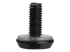 CABSCREW1032 - StarTech.com 50 Pack 10-32 Server Rack Cage Nuts and Screws with Washers, Rack Mount Hardware Kit, Network/IT Equipment Cabinet Clip/Captive Nuts & Bolts for Square Rack Holes, Black, TAA - Right side