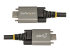 USB31CCSLKV1M - StarTech.com 3ft 1m Side Screw Locking USB C Cable 10Gbps, USB 3.1/3.2 Gen 2 Type-C Cable, 100W (5A) Power Delivery Charging, DP Alt Mode, Dual Screw Lock, USB-C to C Cord, Charge/Sync - Front