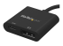 CDP2DPUCP - StarTech.com USB C to DisplayPort Adapter with Power Delivery, 4K 60Hz HBR2, USB Type-C to DP 1.2 Monitor/Display Video Converter w/ 60W PD Pass-Through Charging, Thunderbolt 3 Compatible - Close up