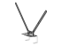 952-000041 - Logitech TV Mount For Video Bars - Right-angle