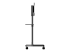 MBLTVSTNDEC - StarTech.com Mobile TV Cart, Portable Rolling TV Stand for 37-70" VESA Display (154lb/70kg), with Shelf & Storage Compartment, Rotate/Tilt Display, Universal TV Mount on Casters/Wheels - Left side
