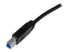 USB3CAB2M - StarTech.com 2m 6 ft Certified SuperSpeed USB 3.0 A to B Cable Cord - Close up