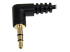 MU1MMSRA - StarTech.com 1 ft. (0.3 m) Right Angle 3.5 mm Audio Cable - Close up