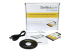 ECUSB3S254F - StarTech.com 2 Port Flush Mount ExpressCard 54mm SuperSpeed USB 3.0 Card Adapter with UASP - Multi-angle