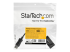 DP2HD4K60H - StarTech.com DisplayPort to HDMI Adapter, 4K 60Hz HDR10 Active DisplayPort 1.4 to HDMI 2.0b Video Converter, 4K DP to HDMI Adapter Dongle for Monitor/Display/TV, Latching DP Connector - Front
