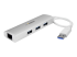 ST3300G3UA - StarTech.com 3-Port USB 3.0 Hub with Gigabit Ethernet - Back