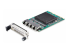 OR41GI-NETWORK-CARD - StarTech.com 4-Port RJ45 Gigabit OCP 3.0 Server Network Card, Intel I350 - Left-angle