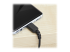 RUSB2AC2MB - StarTech.com 2m USB A to USB C Charging Cable, Durable Fast Charge & Sync USB 2.0 to USB Type C Data Cord, Rugged TPE Jacket Aramid Fiber M/M 3A Black, Samsung S10, S20, iPad Pro, Pixel - Close up