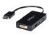 DP2VGDVHD - StarTech.com 3 in 1 DisplayPort Multi Video Adapter Converter - Left-angle
