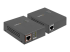 UPOESPLT1G - StarTech.com 1 Port Gigabit PoE Injector & Splitter Kit, 60W High Power over Ethernet Injector 100m/12-24V DC Splitter 802.3bt Midspan Single Port Ultra PoE LAN/RJ45 Security/Monitoring - Left-angle