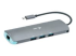 C31NANODOCKLANPD - i-Tec USB-C Metal Nano Docking Station 4K HDMI LAN + Power Delivery - Back