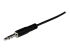 MU2MMFS - StarTech.com 2m Slim 3.5mm Stereo Extension Audio Cable - Right-angle