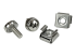 CABSCREWM52 - StarTech.com M5 Mounting Screws and Cage Nuts for Server Rack Cabinet - Multi-angle