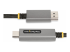 133DISPLAYPORTHDMI21 - StarTech.com 6ft (2m) DisplayPort to HDMI Adapter Cable, 8K 60Hz, 4K 144Hz, HDR10, DP 1.4 to HDMI 2.1 Active Video Converter, DisplayPort Desktop to HDMI Monitor, M/M - Multi-angle