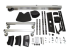 STNDMTV70 - StarTech.com Heavy Duty Rolling Portable TV Cart Stand with Wheels - Front