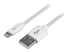 USBLT2MW - StarTech.com 2m (6ft) Long White Apple 8-pin Lightning Connector to USB Cable for iPhone / iPod / iPad - Right-angle