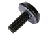 CABSCREW1032 - StarTech.com 50 Pack 10-32 Server Rack Cage Nuts and Screws with Washers, Rack Mount Hardware Kit, Network/IT Equipment Cabinet Clip/Captive Nuts & Bolts for Square Rack Holes, Black, TAA - Back