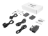UPOESPLT1G - StarTech.com 1 Port Gigabit PoE Injector & Splitter Kit, 60W High Power over Ethernet Injector 100m/12-24V DC Splitter 802.3bt Midspan Single Port Ultra PoE LAN/RJ45 Security/Monitoring - Right-angle