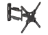 FPWARTB1M - StarTech.com Full Motion TV Wall Mount, 32-55 inch (77lb/35kg) VESA Displays, Low Profile Universal Flat Screen TV Wall Mount, Heavy Duty Adjustable Tilt/Swivel Articulating Arm Bracket - Left-angle