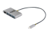 HB30C3A1GEA2 - StarTech.com 3-Port USB-C Hub with Ethernet, 3x USB-A Ports, Gigabit Ethernet, USB 3.0 5Gbps, Bus-Powered, USB Type-C Hub w/ GbE and 1ft/30cm Long Cable, Portable USB-C to USB-A Laptop Hub - Right-angle