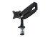 ARMPIVOTHDB - StarTech.com Desk Mount Monitor Arm, Heavy Duty Ergonomic VESA Monitor Arm, Single Display up to 9kg, Full Motion, Height Adjustable, Articulating, Aluminum, C-Clamp/Grommet, Black - Front