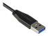 USB3AU1MRS - StarTech.com 1m 3 ft Slim Micro USB 3.0 Cable M/M - Close up