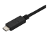 CDP2DPMM3MB - StarTech.com 9.8ft/3m USB C to DisplayPort 1.2 Cable 4K 60Hz, USB-C to DisplayPort Adapter Cable HBR2, USB Type-C DP Alt Mode to DP Monitor Video Cable, Compatible w/ Thunderbolt 3, Black - Close up