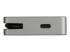 CDPVDHMDPDP - StarTech.com USB C Multiport Video Adapter, 4K 60Hz UHD Portable 5-in-1 USB Type C to HDMI 2.0, Mini DisplayPort, VGA or DVI (1080p), 95W PD Passthrough, Cable Management, Aluminum Adapter - Right side
