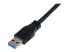 USB3CAUB1M - StarTech.com 1m 3 ft Certified SuperSpeed USB 3.0 A to Micro B Cable Cord - Close up