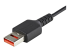 USBSCHAC1M - StarTech.com 3ft (1m) Secure Charging Cable, USB-A to USB-C Data Blocker Charge-Only Cable, No-Data Power-Only Charger Cable for Phone/Tablet, Data Blocking USB Protector Adapter Cable - Close up