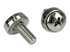 CABSCREWM52 - StarTech.com M5 Mounting Screws and Cage Nuts for Server Rack Cabinet - Multi-angle