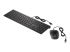 4CE97AA#ABD - HP Pavilion 400 - Keyboard and mouse set - Right-angle