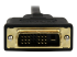 HDCDVIMM1M - StarTech.com 1m (3.3 ft) Mini HDMI to DVI Cable, DVI-D to HDMI Cable (1920x1200p), 19 Pin HDMI Mini (C) Male to DVI-D Male, Digital Monitor Cable Adapter M/M, Single Link, Black - Close up