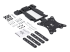 FPWARTB1M - StarTech.com Full Motion TV Wall Mount, 32-55 inch (77lb/35kg) VESA Displays, Low Profile Universal Flat Screen TV Wall Mount, Heavy Duty Adjustable Tilt/Swivel Articulating Arm Bracket - Right-angle