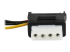 LP4SATAFMD - StarTech.com LP4 to SATA Power Cable Adapter with Floppy Power (LP4SATAFMD) - Close up