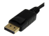 MDP2DPMM6 - StarTech.com 6ft (2m) Mini DisplayPort to DisplayPort 1.2 Cable, 4K x 2K UHD Mini DisplayPort to DisplayPort Adapter Cable, Mini DP to DP Cable for Monitor, mDP to DP Converter Cord - Close up