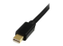 MDP2DPMM6 - StarTech.com 6ft (2m) Mini DisplayPort to DisplayPort 1.2 Cable, 4K x 2K UHD Mini DisplayPort to DisplayPort Adapter Cable, Mini DP to DP Cable for Monitor, mDP to DP Converter Cord - Close up