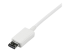 USBPAUB2MW - StarTech.com 2m White Micro USB Cable Cord - Close up