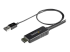 HD2DPMM2M - StarTech.com 2m (6ft) HDMI to DisplayPort Cable 4K 30Hz, Active HDMI 1.4 to DP 1.2 Adapter Converter Cable with Audio, USB Powered, Mac & Windows, HDMI Laptop to DP Monitor, Male/Male - Right-angle