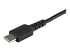 USBSCHAC1M - StarTech.com 3ft (1m) Secure Charging Cable, USB-A to USB-C Data Blocker Charge-Only Cable, No-Data Power-Only Charger Cable for Phone/Tablet, Data Blocking USB Protector Adapter Cable - Close up