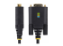 1P6FFC-USB-SERIAL - StarTech.com 6.6ft (2m) USB to Serial Adapter Cable, COM Retention, RS232 - Front